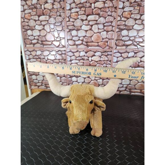 Fiesta Longhorn Plush Stuffed Steer Bull #B12 - Picture 8 of 9
